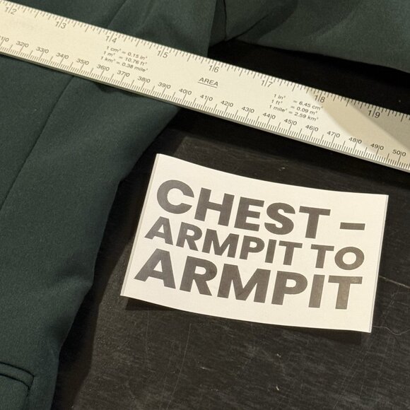 NWT SuitShop Dark Green Suit Jacket Blazer Office Siren Holiday Womens Size 00 - Picture 11 of 13